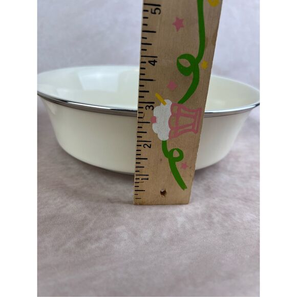 Lenox Solitaire 9 1/4" Round Vegetable Salad Serving Bowl Set of 2 - Picture 10 of 10